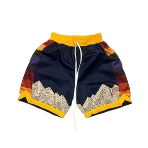 Collect And Select Denver Nuggets Swingman Basketball Shorts Trillest Large